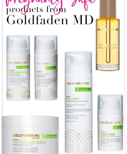 Pregnancy Safe Products from Goldfaden MD