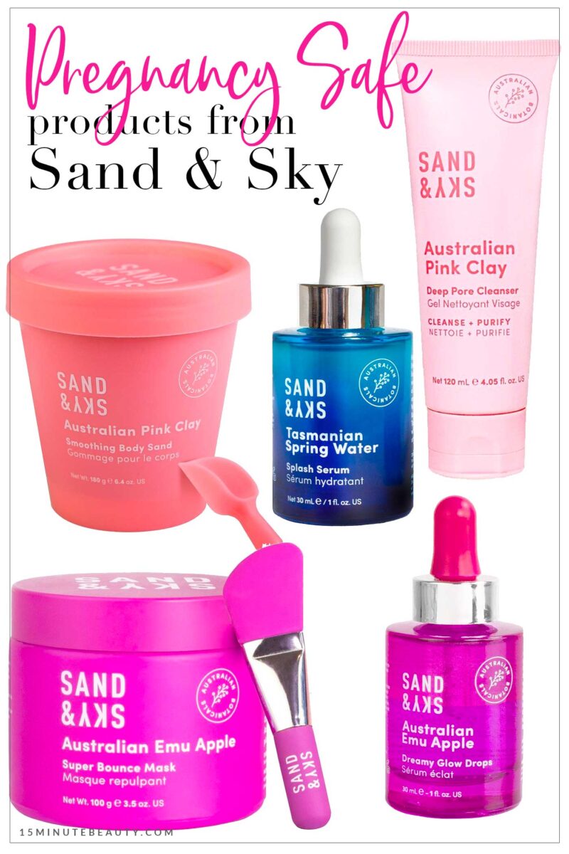 Pregnancy Safe Products from Sand & Sky