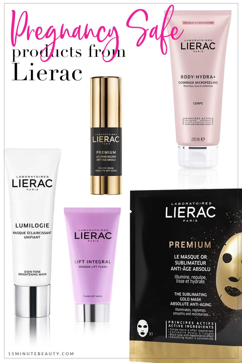 Pregnancy Safe Products from Lierac