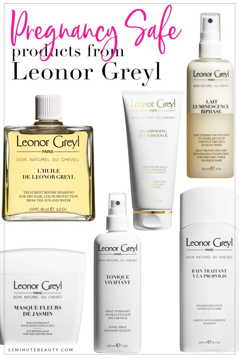 Pregnancy Safe Products from Leonor Greyl