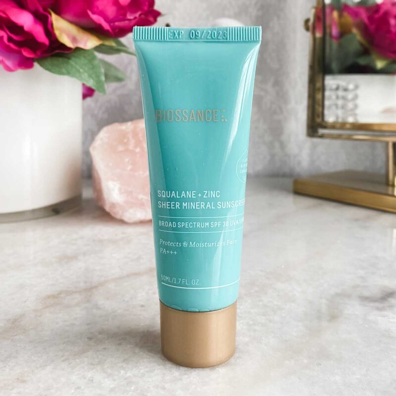 SQUALANE + ZINC SHEER MINERAL SUNSCREEN