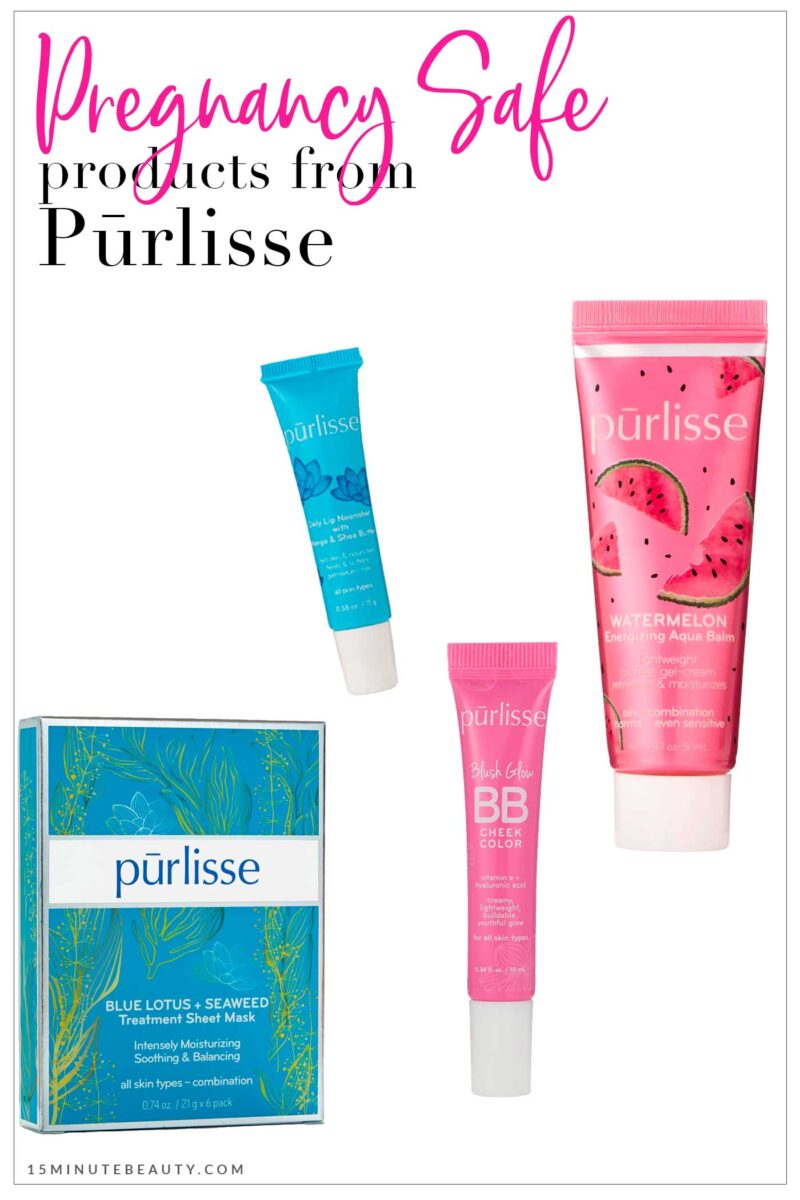 Pregnancy Safe Products from Purlisse