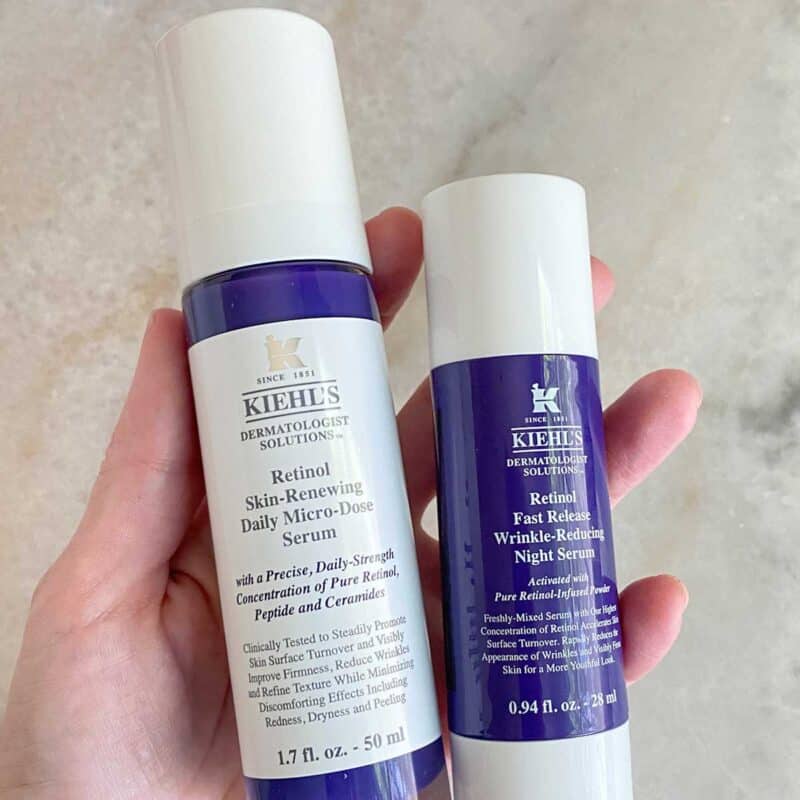 kiehl's retinol serums