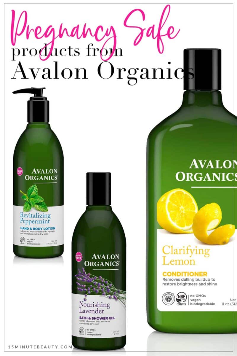 Pregnancy Safe Products from Avalon Organics