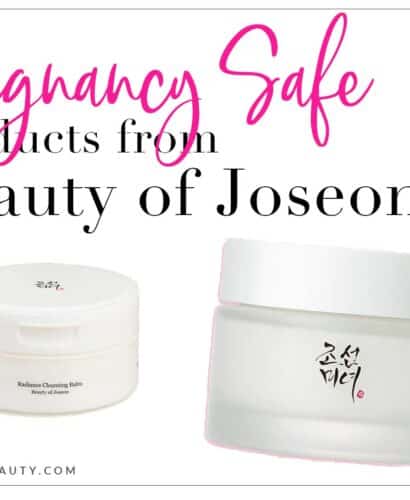 Pregnancy Safe Products from Beauty of Joseon