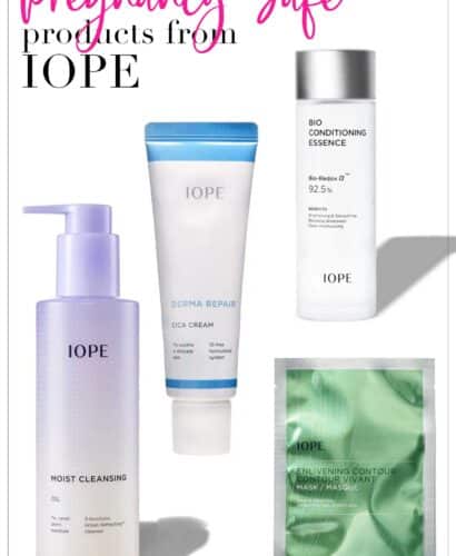 Pregnancy Safe Products from IOPE