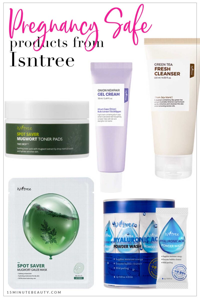 Pregnancy Safe Products from Isntree