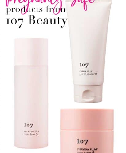 Pregnancy Safe Products from 107 Beauty