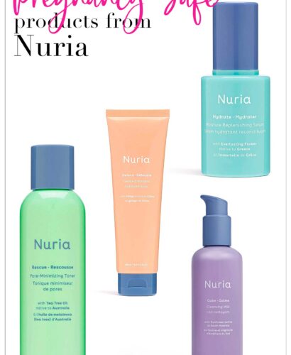 Pregnancy Safe Products from Nuria Beauty