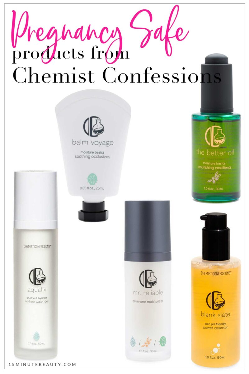 Pregnancy Safe Products from Chemist Confessions