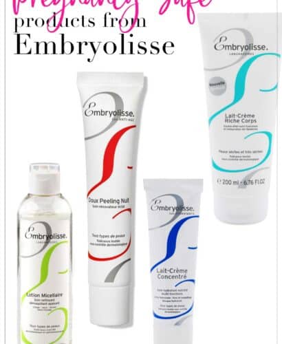 Pregnancy Safe Products from Embryolisse