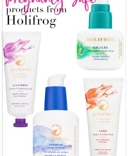Pregnancy Safe Products from Holifrog