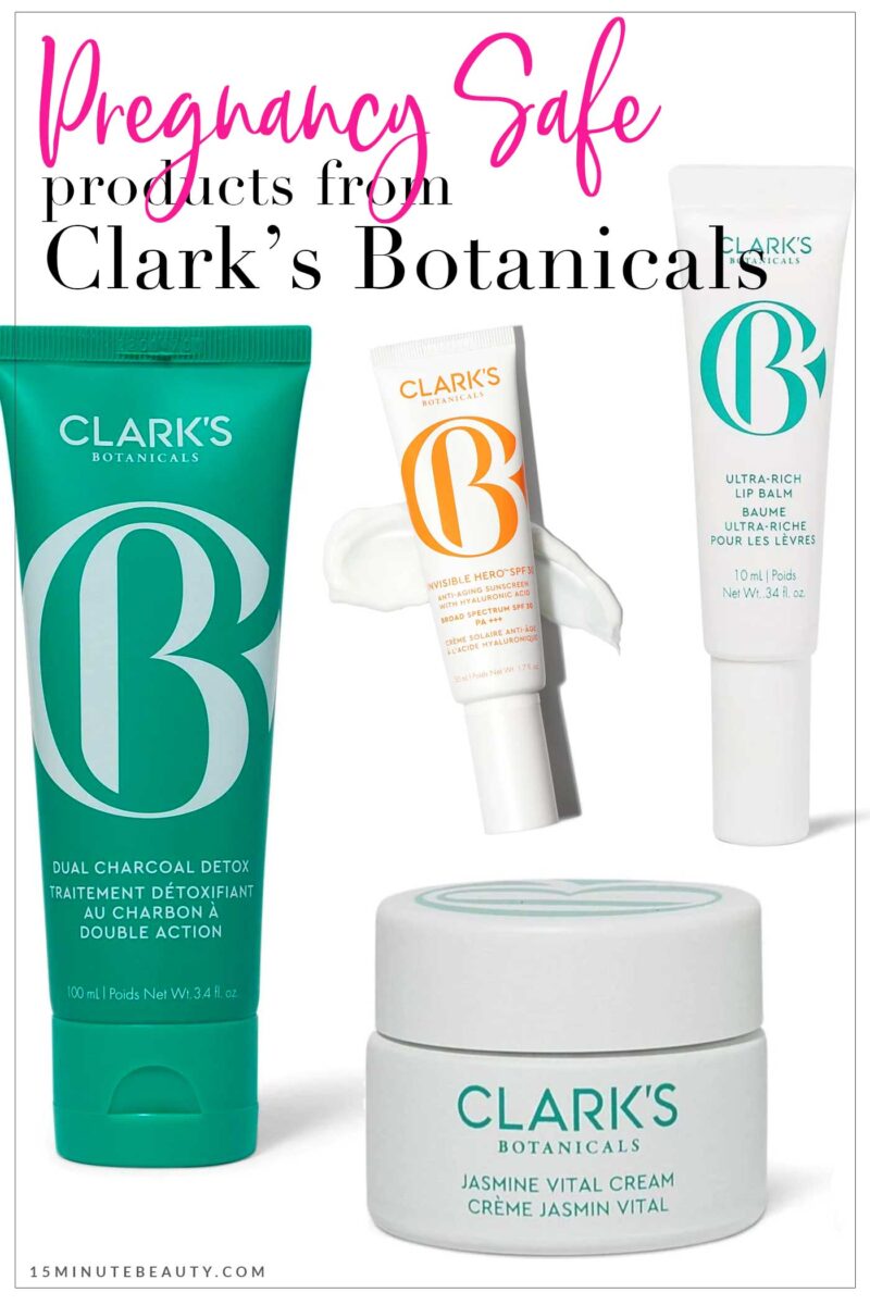 Pregnancy Safe Products from Clark's Botanicals