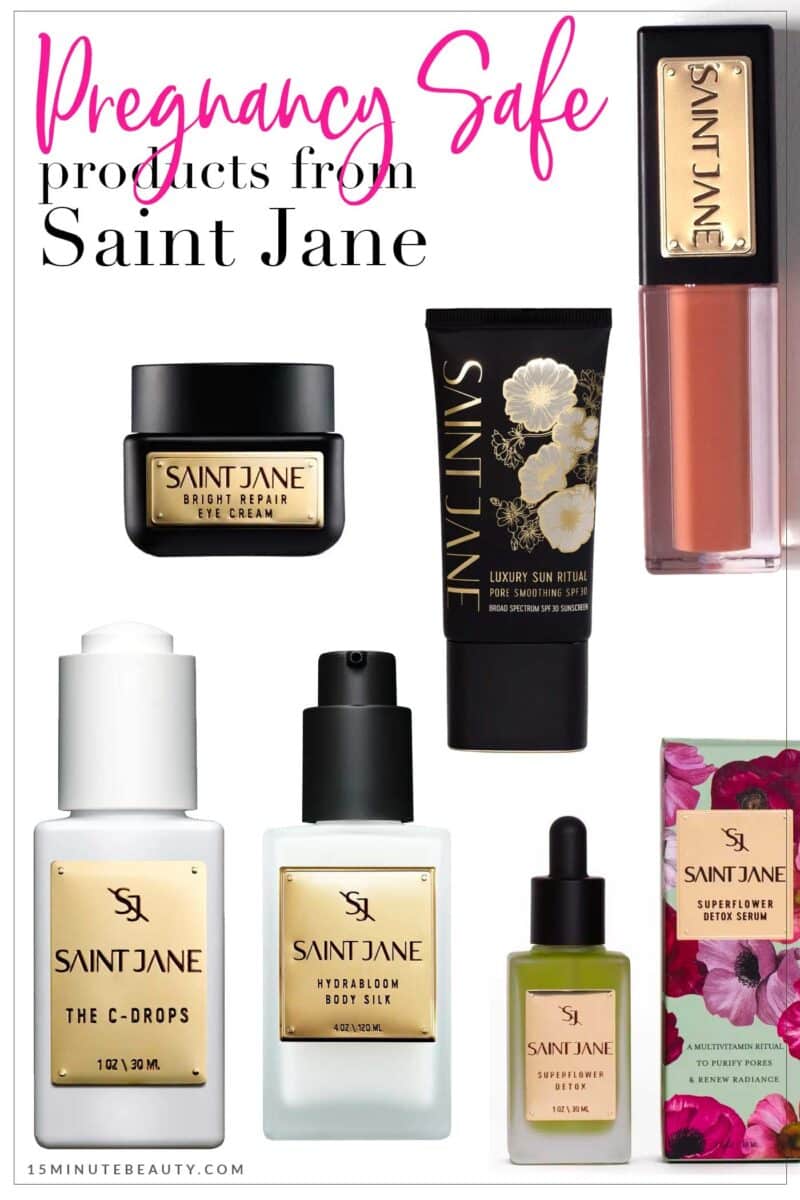 Pregnancy Safe Products from Saint Jane