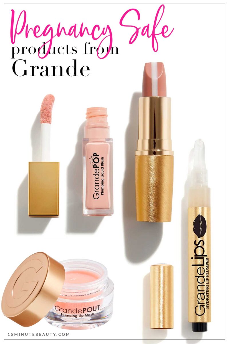 Pregnancy Safe Products from Grande Cosmetics