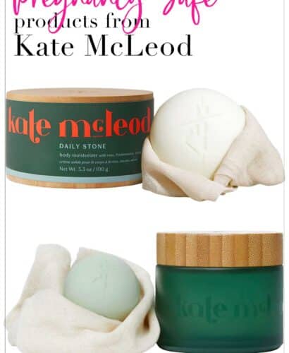 Pregnancy Safe Products from Kate McLeod