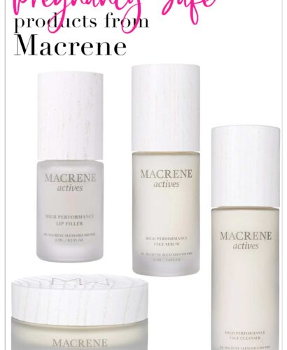 Pregnancy Safe Products from Macrene