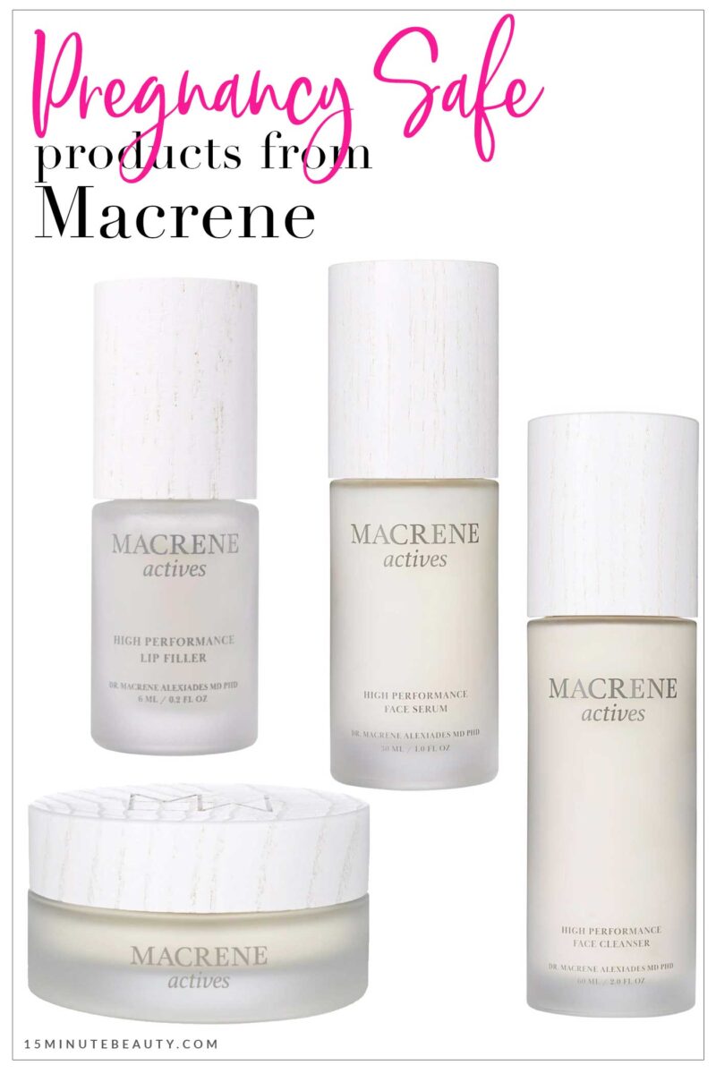 Pregnancy Safe Products from Macrene