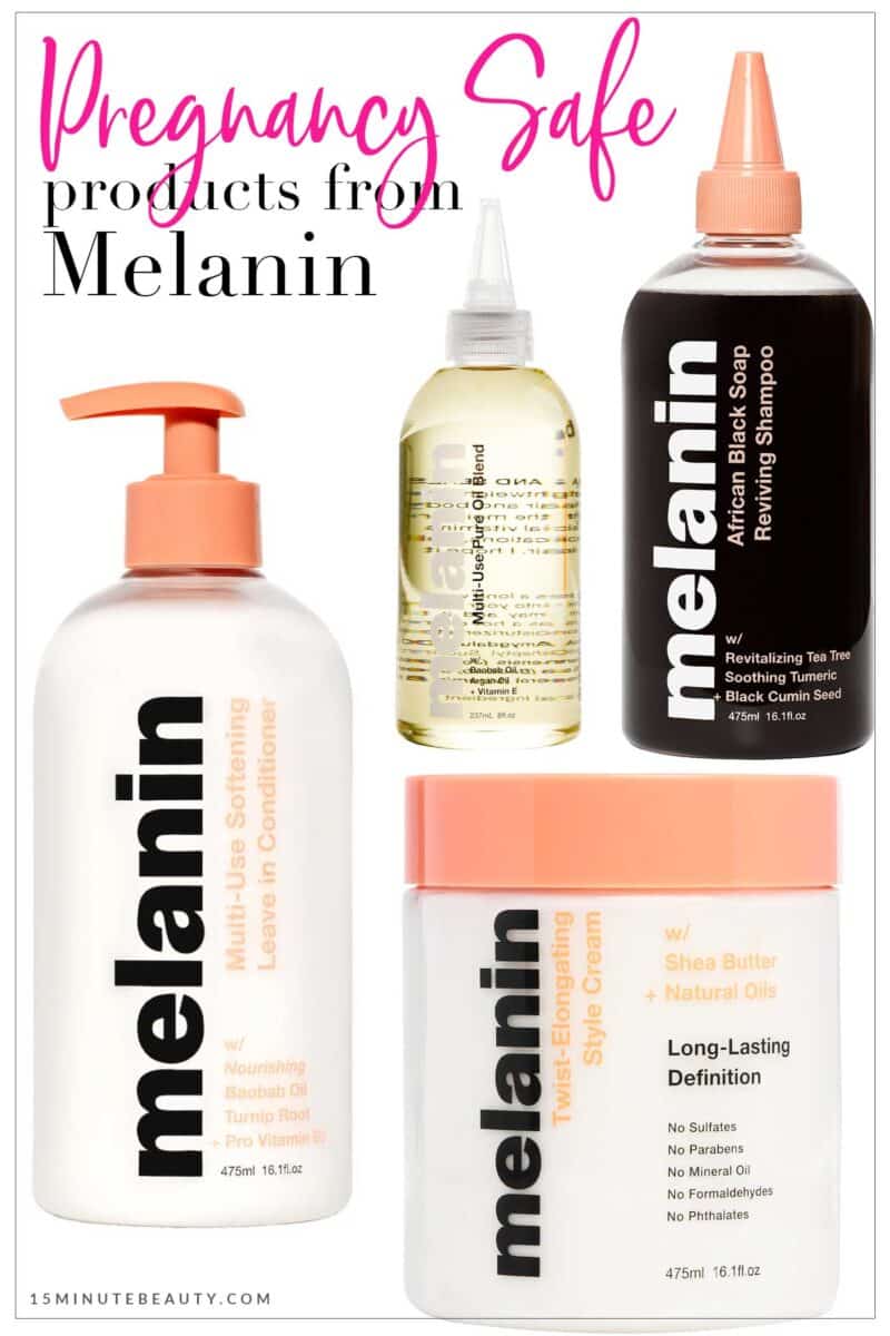 Pregnancy Safe Products from Melanin Haircare