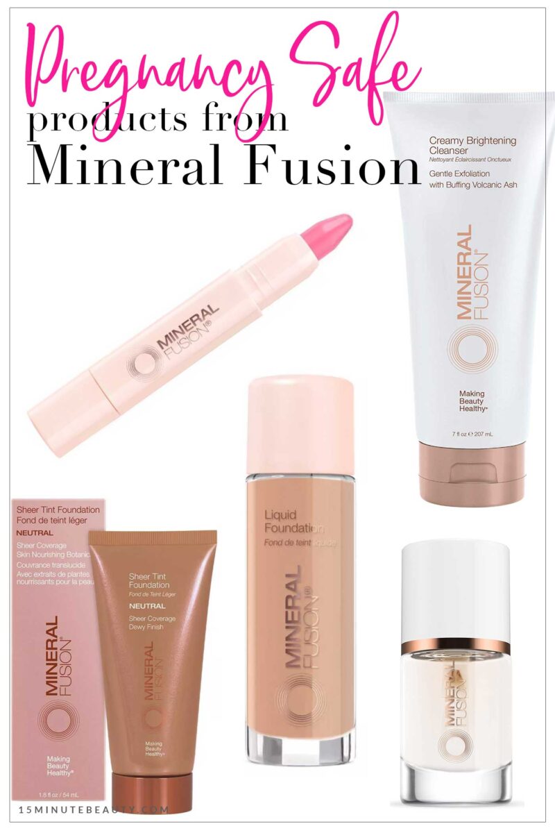 Pregnancy Safe Products from Mineral Fusion