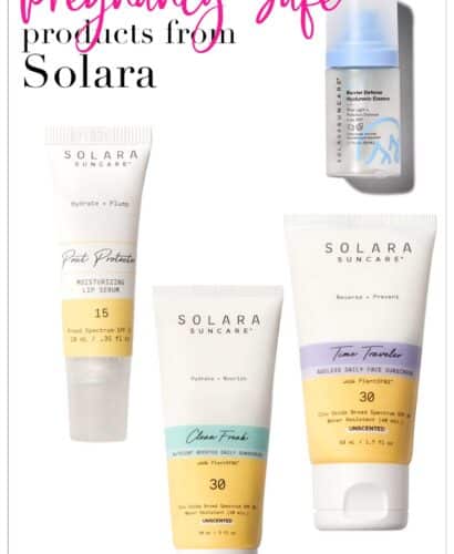 Pregnancy Safe Products from Solara Suncare