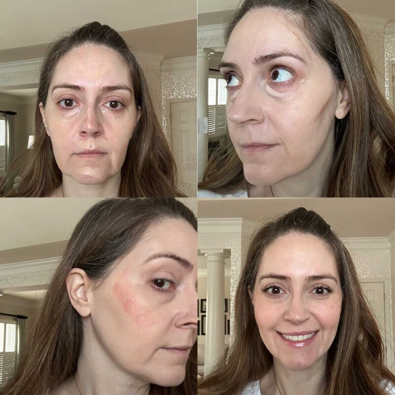 step by step stick makeup for over 40 years old