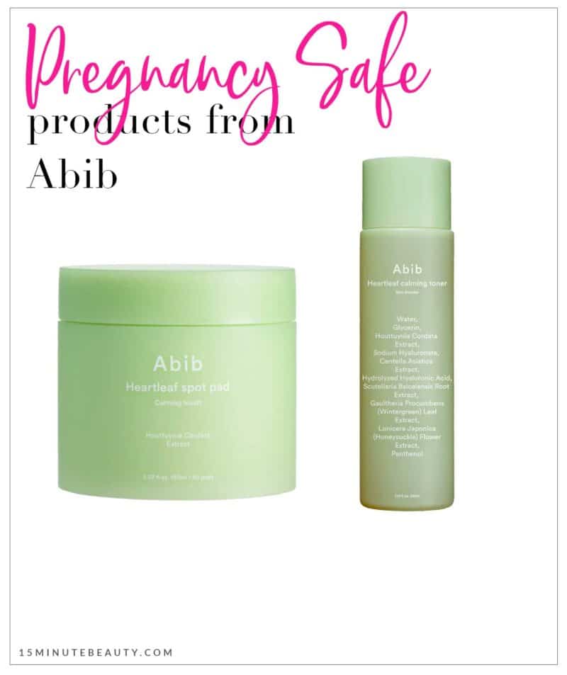 Pregnancy Safe Products from Abib