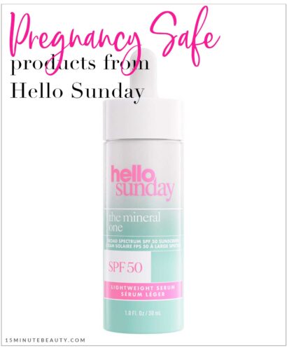 Pregnancy Safe Products from Hello Sunday