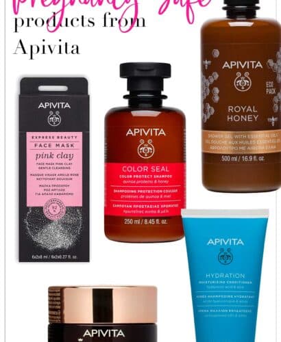 Pregnancy and Nursing Safe Products from Apivita