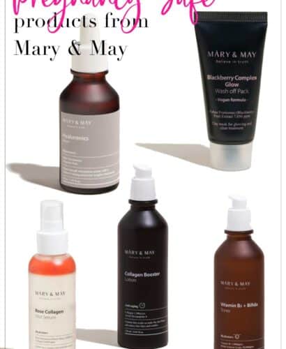 Pregnancy Safe Products from Mary & May