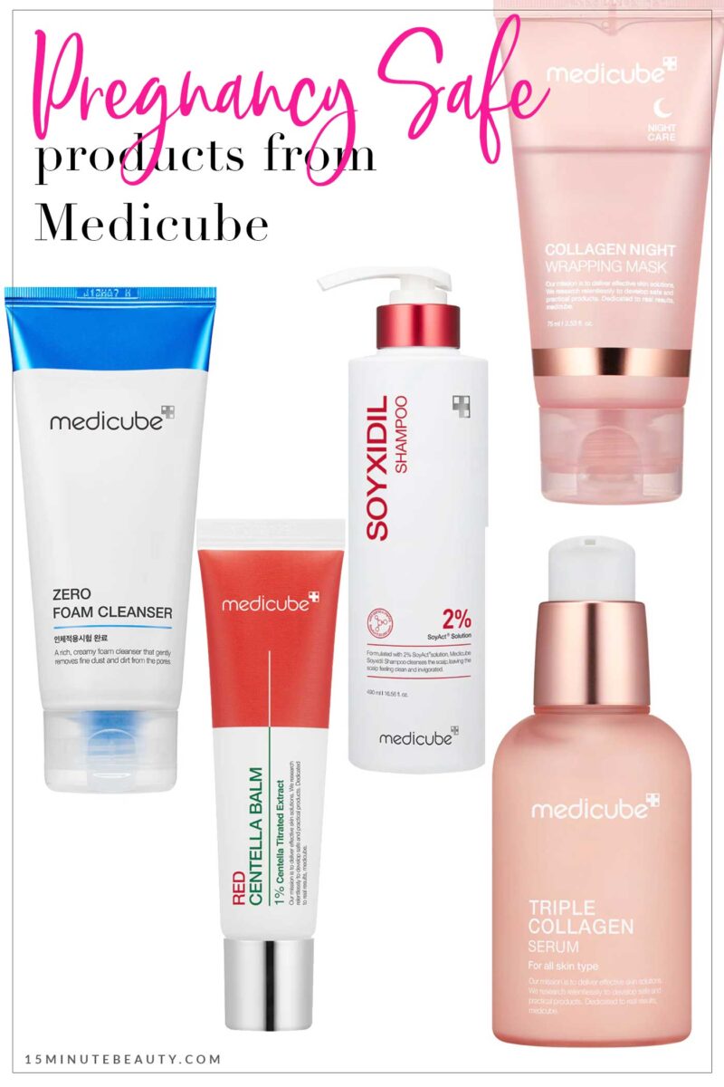 Pregnancy and Nursing Safe Products from Medicube