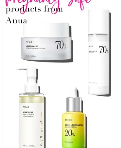 Pregnancy Safe Products from Anua
