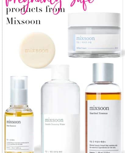 Pregnancy Safe Products from Mixsoon