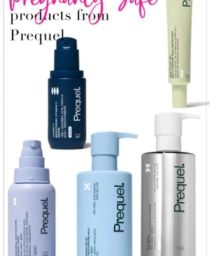 Pregnancy Safe Products from Prequel