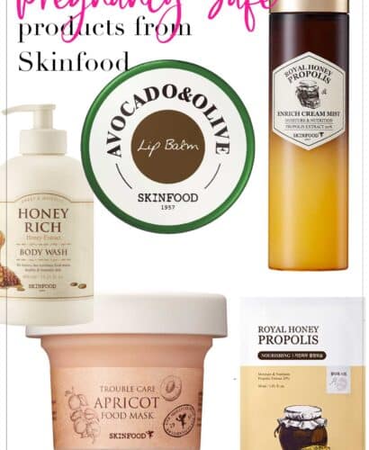 Pregnancy Safe Products from SkinFood