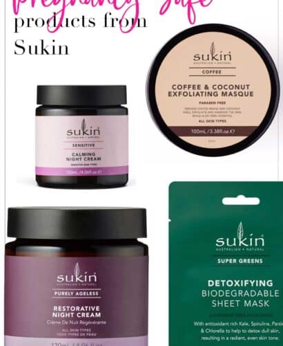 Pregnancy Safe Products from Sukin