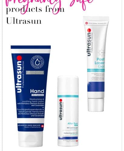 Pregnancy safe products from ultrasun
