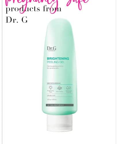Pregnancy Safe Products from Dr G
