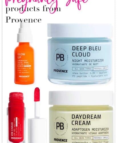 Pregnancy Safe Products from Provence Beauty