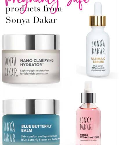 Pregnancy Safe Products from Sonya Dakar