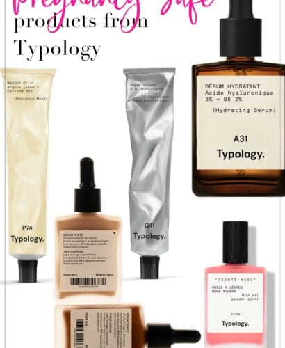 Pregnancy Safe Products from Typology