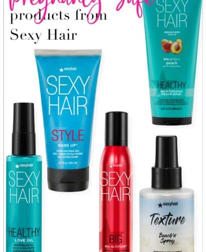 Pregnancy Safe Products from Sexy Hair