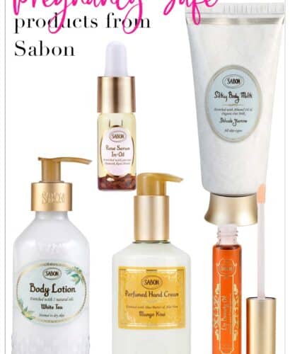 Pregnancy Safe Products from Sabon