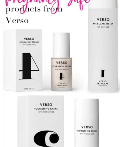 Pregnancy Safe Products from Verso Skincare