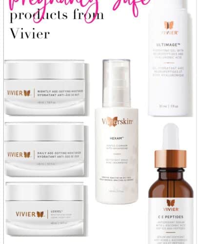 Pregnancy Safe Products from Vivier Skin