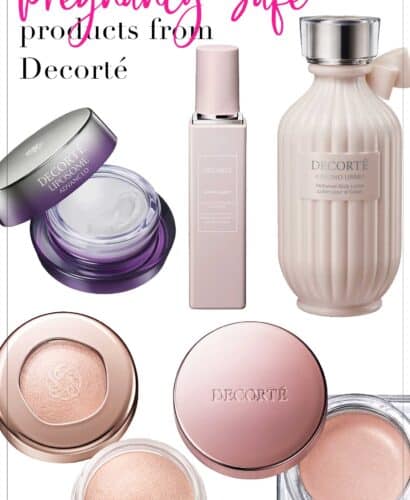 Pregnancy and Nursing Safe Products from Decorté Cosmetics