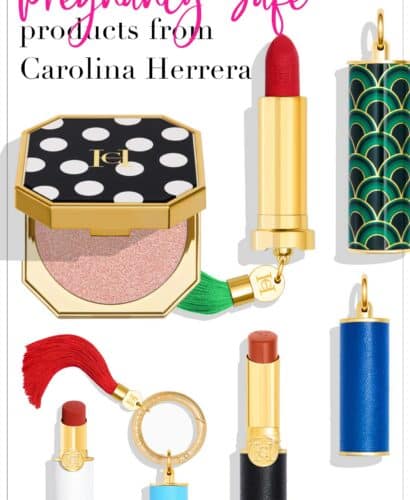 Pregnancy and Nursing Safe Products from Carolina Herrera Beauty