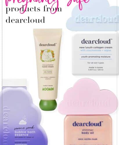 Pregnancy Safe Products from dearcloud