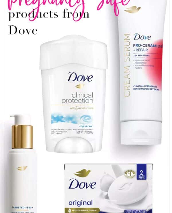 Pregnancy and Nursing Safe Products from Dove