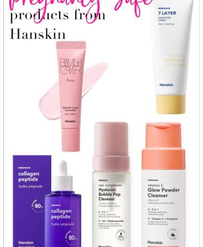 Pregnancy and Nursing Safe Products from Hanskin